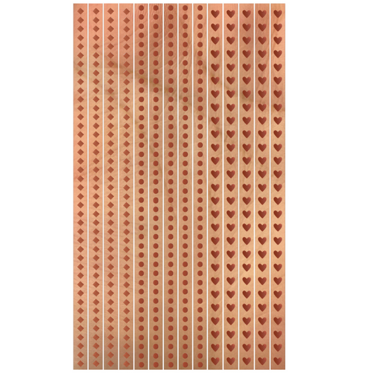 FOUNDATIONS STENCIL STICKER PACK *2 in 1*